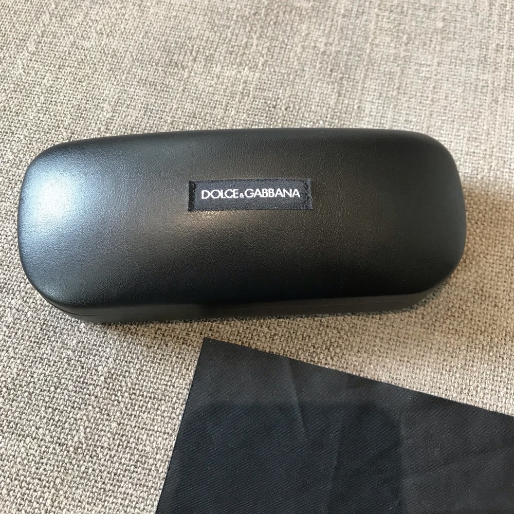 DOLCE & GABBANA Eyeglass Case and Cleaning Cloth